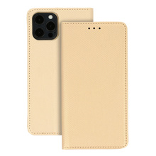 Telefoniümbris Smart Book Magnet Telone, Xiaomi 12 Pro, kuldne