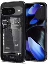 Telefoniümbris Spigen Ultra Hybrid, Google Pixel 9/9 Pro, must/hall