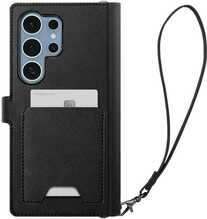 Spigen Wallet S ümbris, Samsung Galaxy S25 Ultra, must