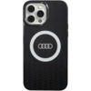 Audi IML Big Logo MagSafe ümbris AU-IMLMIP13PM-Q5/D2-BK, Apple iPhone 13 Pro Max, must