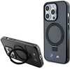 Telefoniümbris BMW BMHMP15LURSK Ring Stand M Collection, Apple iPhone 15 Pro, must