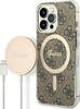 Guess GUBPP13LH4EACSW 4G Print MagSafe komplekt, Apple iPhone 13 Pro, pruun