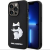 Telefoniümbris Karl Lagerfeld Rubber Choupette 3D KLHCP14L3DRKHNK, Apple iPhone 14 Pro, must