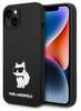Telefoniümbris Karl Lagerfeld Silicone Choupette KLHCP14MSNCHBCK, Apple iPhone 14 Plus, must