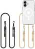 Telefoniümbris Tech-Protect Flexair Chain MagSafe, Apple iPhone 16, must & taupe