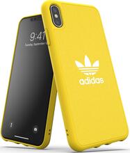Telefoniümbris Adidas Moulded Case CANVAS, Apple iPhone Xs Max, kollane