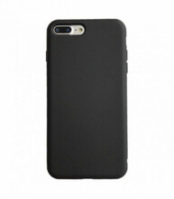 Telefoniümbris Liquid Silicone 1.5mm, Apple iPhone 13, must