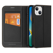 Dux Ducis Skin X2 ümbris, Apple iPhone 14 Plus, magnetilise klapiga, must