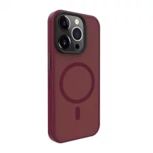 Evelatus Hybrid Case su MagSafe PC+TPU, Apple iPhone 15 Pro Max, ploomililla