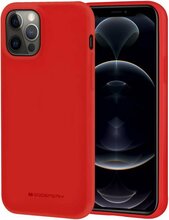 Telefoniümbris Mercury Soft Jelly Case, Apple iPhone 15 Pro, punane