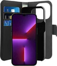 Telefoniümbris Puro Wallet Detachable MagSafe 2in1, Apple iPhone 14 Pro, must