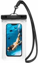 Spigen A610 Aqua Shield veekindel ujuv telefoniümbris, läbipaistev