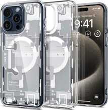 Telefoniümbris Spigen Ultra Hybrid Zero One (MagFit), Apple iPhone 15 Pro Max, Zero One White
