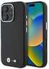 Telefoniümbris BMW BMHCP16L23PMWK M Smooth Full Wrapped Metal, Apple iPhone 16 Pro, must