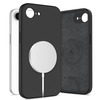 Telefoniümbris Tech-Protect Liquid Silicone MagSafe, Apple iPhone 16e, must