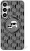 Telefoniümbris Karl Lagerfeld Button Karl&Choupette KL Pattern MagSafe, Samsung Galaxy S25, must
