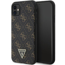 Telefoniümbris Guess GUHCN61PG4GPK 4G Triangle Metal Logo, Apple iPhone 11/XR, must