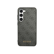 Telefoniümbris Guess GUHCS24LG4GFGR 4G Metal Gold Logo, Samsung Galaxy S24 Ultra, must