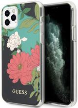 Telefoniümbris Guess N1 Flower Collection GUHCN58IMLFL01, Apple iPhone 11 Pro, must