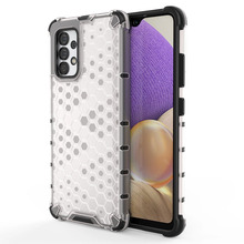 Honeycomb kaitseümbris geelraamiga, Samsung Galaxy A13 5G, läbipaistev