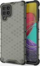 Telefoniümbris Hurtel Honeycomb, Samsung Galaxy M53 5G, must