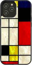 Telefoniümbris iKins Case, Apple iPhone 12 Pro Max, mondrian black