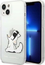 Telefoniümbris Karl Lagerfeld KLHCP14MCFNRC Choupette Fun, Apple iPhone 14 Plus, läbipaistev
