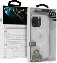 Telefoniümbris Liavec Warframe Magsafe Series, Apple iPhone 15 Plus, valge