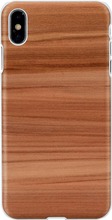 Telefoniümbris Man&Wood, Apple iPhone XS Max, cappuccino valge