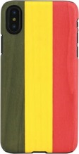 Telefoniümbris Man&Wood, Apple iPhone X/XS, reggae black