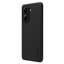 Nillkin Super Frosted PRO tagakaas, Poco X7 Pro 5G, must