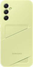 Telefoniümbris kaarditaskuga Samsung Galaxy A34 Card Slot Cover EF-OA346TGE, laimiroheline