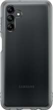 Telefoniümbris Samsung Soft Clear Cover EF-QA047TBE, Galaxy A04s, must