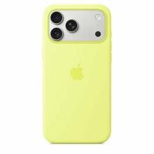 Telefoniümbris Silicone Case with MagSafe MGFM4ZM/A, Apple iPhone 17 Pro Max, neoonkollane