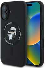 Telefoniümbris Karl Lagerfeld KLHMP16MSCMKCRHK, Apple iPhone 16 Plus, must