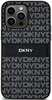 DKNY Leather Mono Stripe & Metal Logo DKHCS24MPRTHSLK ümbris, Samsung Galaxy S24+, must