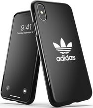 Telefoniümbris Adidas OR Snap Case Trefoil, Apple iPhone X/XS, must