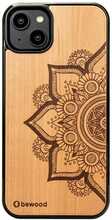 Bewood Mandala Apple Tree puidust ümbris, Apple iPhone 14 Plus, heledapruun