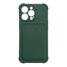 Telefoniümbris Card Armor Pouch, Xiaomi Redmi 10X 4G / Redmi Note 9, silikoon, roheline