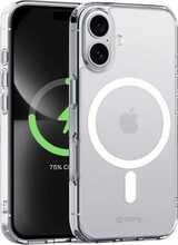 Telefoniümbris Crong Clear MAG Cover, Apple iPhone 16, läbipaistev