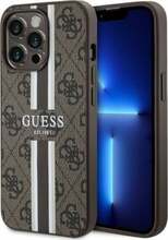 Telefoniümbris Guess GUHMP13XP4RPSW 4G Printed Stripes MagSafe, Apple iPhone 13 Pro Max, pruun