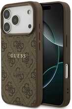 Telefoniümbris Guess PU 4G Ring Classic Logo MagSafe GUHMP17LG4GFRW, Apple iPhone 17 Pro, pruun