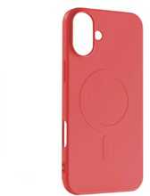 Telefoniümbris Hurtel Liquid Silicone Case MagSafe, Apple iPhone 16 Pro Max, punane
