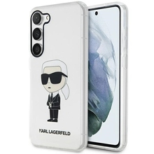 Telefoniümbris Karl Lagerfeld Ikonik KLHCS23MHNIKTCT, Samsung Galaxy S23 Plus, läbipaistev