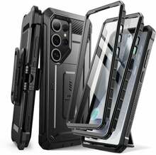 Telefoniümbris SUPCASE UNICORN BEETLE PRO 2-SET, Samsung Galaxy S25 Ultra, must
