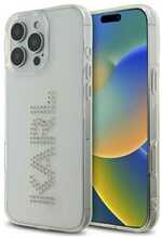 Telefoniümbris Karl Lagerfeld KLHCP16XHKLSTDCT, Apple iPhone 16 Pro Max 6.9, läbipaistev IML Rhinestones Logo