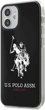 Telefoniümbris U.S. Polo ASSN USHCP12STPUHRBK, Apple iPhone 12 Mini, must