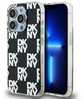 DKNY IML Checkered Mono Pattern DKHCP15XHDLCEK ümbris, Apple iPhone 15 Pro Max, must