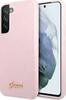 Telefoniümbris Guess GUHCS22MLSLMGLA Silicone Script Metal Logo, Samsung Galaxy S22 Plus, lavendel