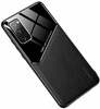Telefoniümbris Mocco Lens Leather Back Case, Apple iPhone 12 Pro Max, must